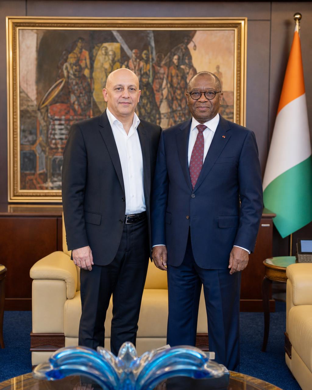 Meeting with Mr Siandou FOFANA, Tourism & Leisure Minister in Ivory Coast